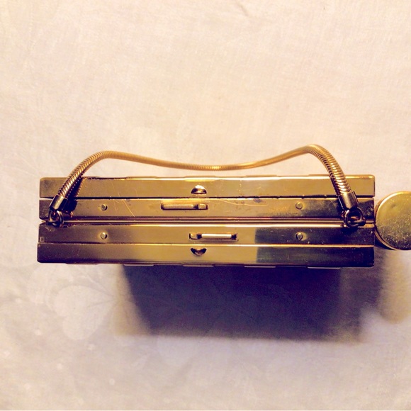 HP 5/4 🎉 Vintage 50’s Minaudière Compact Purse - Picture 13 of 15